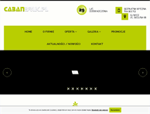 Tablet Screenshot of cabanbruk.pl